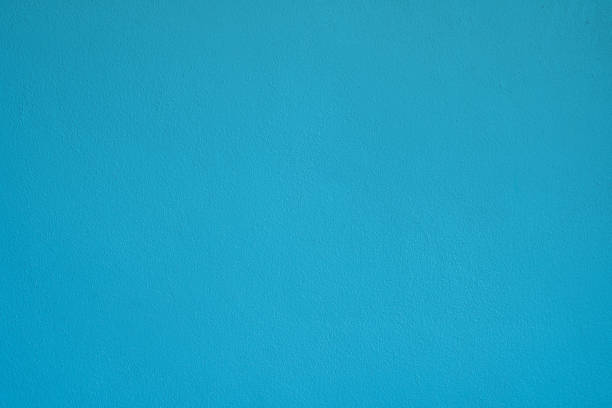 istock The surface of the plaster wall is painted blue 1334424884