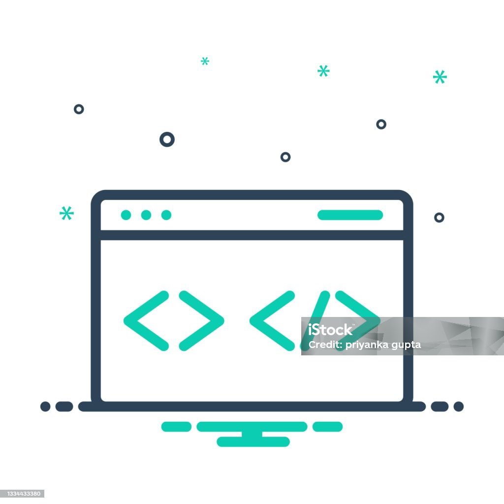 Code Computer Stock Illustration - Download Image Now - Applying ...