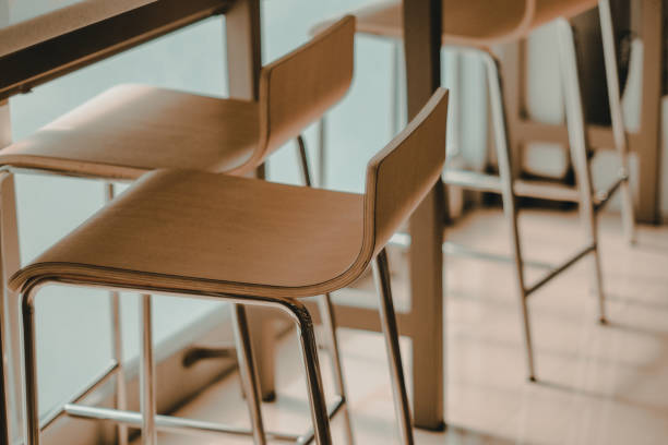 istock Empty seats in  cafe or restaurant or business 1334435890