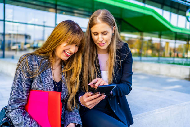 istock Successful young business women 1334440404