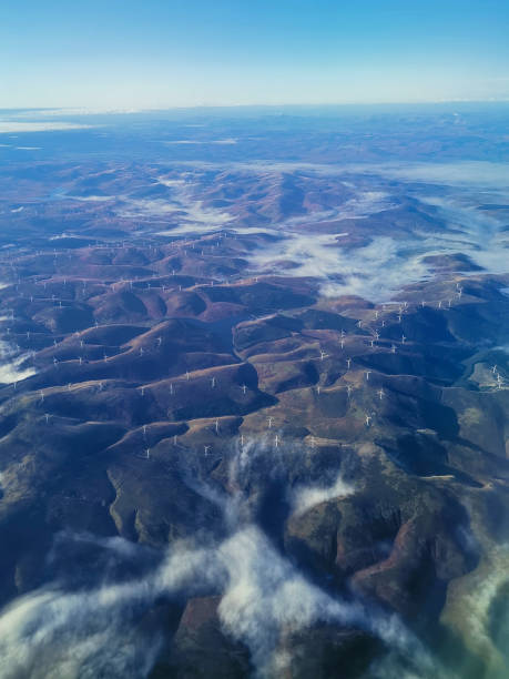 istock Aerial view on mountains. 1334440990
