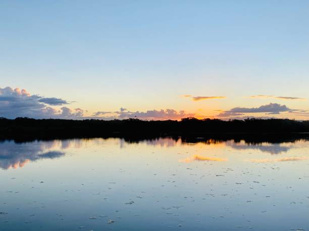 istock Belongil Creek Sunset 1334442241
