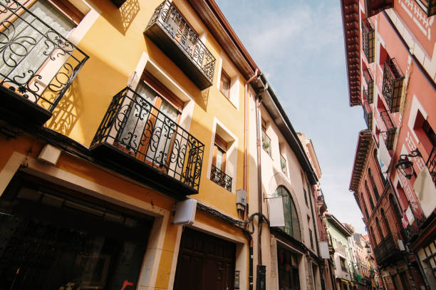 istock Street in Leon, Spain 1334442293