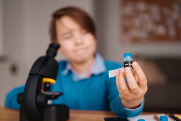 istock Preteen boy, Education and distance learning 1334445683