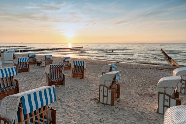 istock beach of baltic sea at sunset 1334455699