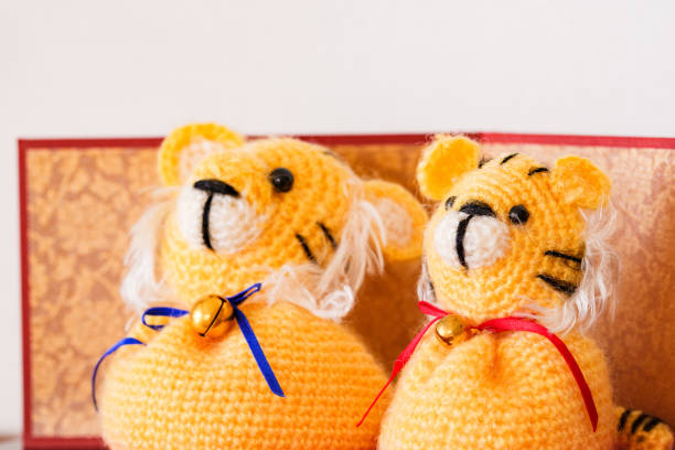 istock tiger couple pair hand made doll 1334462822