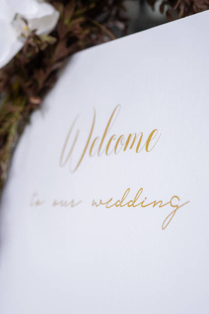 istock Invitation for guests for a wedding ceremony. 1334463710