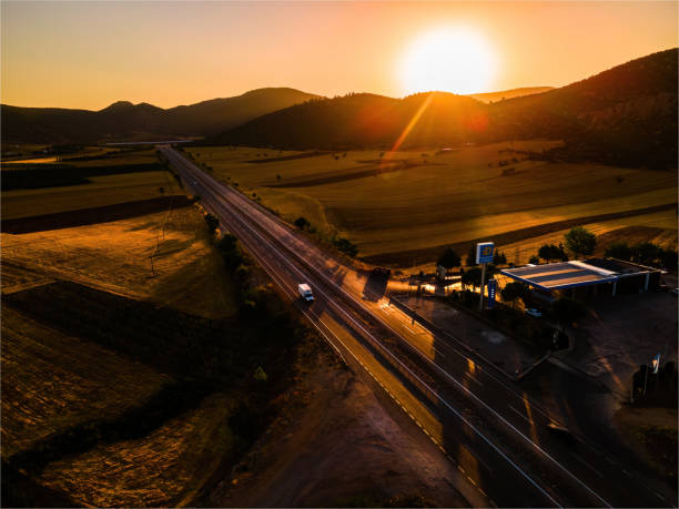 istock Idyllic Farmland Sunrise 1334470497