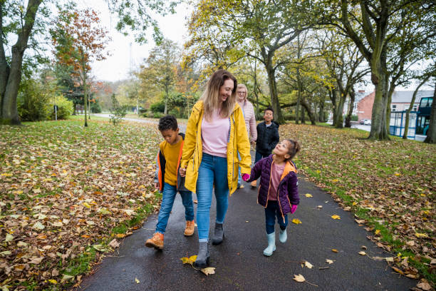 istock Family Walks at Autumn Time 1334470855