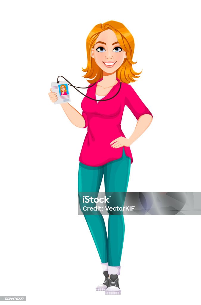 Successful Businesswoman Cute Business Woman Stock Illustration - Download  Image Now - Adult, Adults Only, Badge - iStock