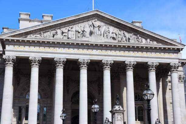 istock Royal Exchange in London UK 1334477523