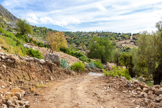Road in Rif mountains, Morocco