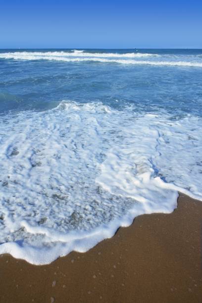 istock Blue Mediterranean sea blue beach in Spain 1334481336