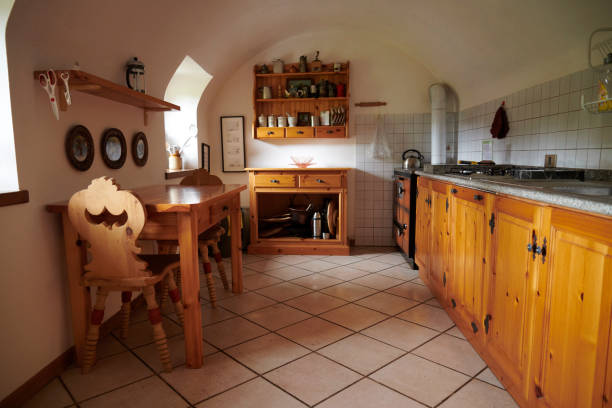 istock Kitchen in a mountain house in Tirol 1334481570