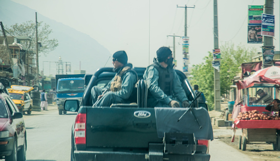 Afghanistan National Security Forces before they collapsed in Kabul in August 2021