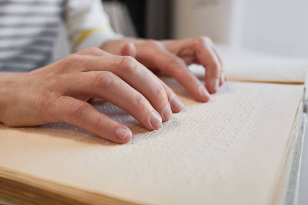 istock Woman Reading Braille Close Up 1334509900