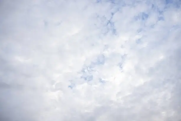 Photo of Amazing clouds hanging in the blue sky. Wonderful sunset and a better sunrise with beautiful clouds with a colourful sky.