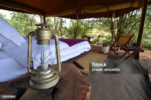 Barraca De Acampamento - Fotografias de stock e mais imagens de Cabana de Madeira - Cabana de Madeira, África, Animal selvagem