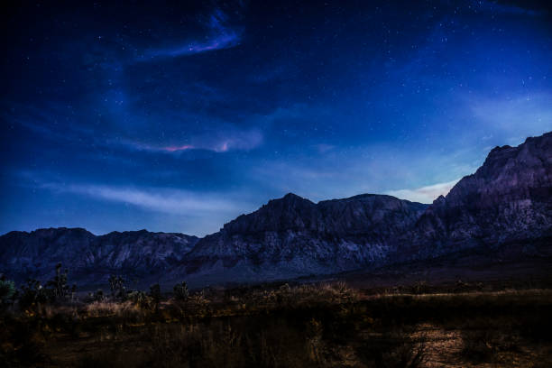 istock Night Scene in the Nevada Desert 1334519759