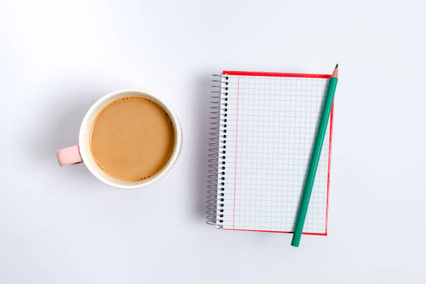 istock Pinned Variety of Empty Color Paper Sticker Notes Mock Up Used for Content. Paper Notebook Accessories And School Supplies With Mobile Phone Arranged On Different Flat Lay Backgrounds 1334522433
