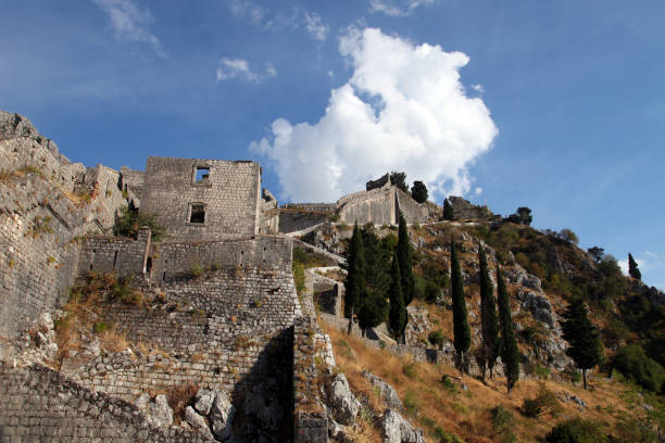 istock Kotor Fortress at Lovcen Mountain 1334524000