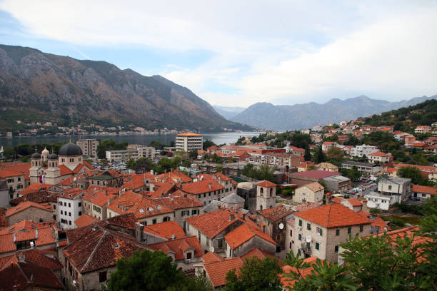 istock Kotor Old Town from Kotor Fortress 1334524060