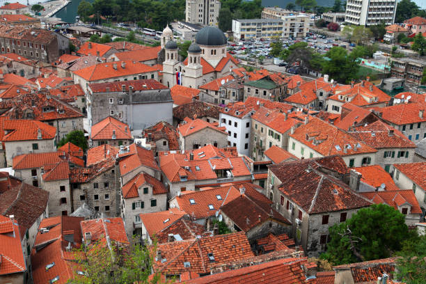 istock Kotor old town roofs 1334526601