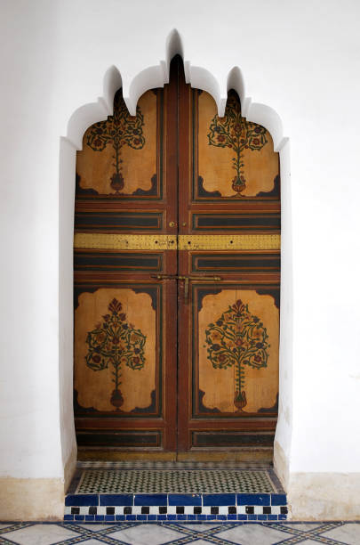 istock Traditional and artisanal door in Morocco 1334527735