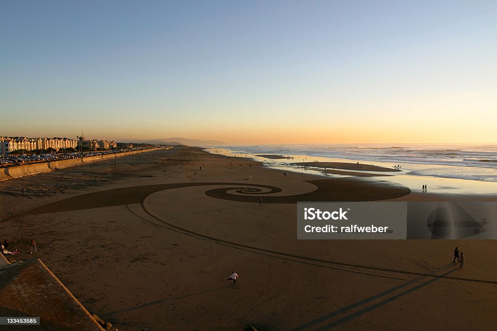 San Francisco, spiaggia - Foto stock royalty-free di Ambientazione esterna