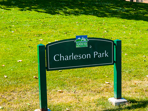 Charleson Park is a 7.14-hectare park along False Creek, located in the Fairview neighborhood of Vancouver, British Columbia, Canada. It has skyline views of the city.