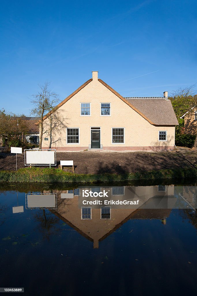 Casa da Fazenda holandesa - Foto de stock de Antigo royalty-free