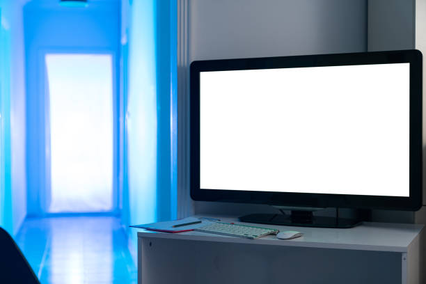 istock Blank Computer Monitor In Radiology Clinic 1334543379