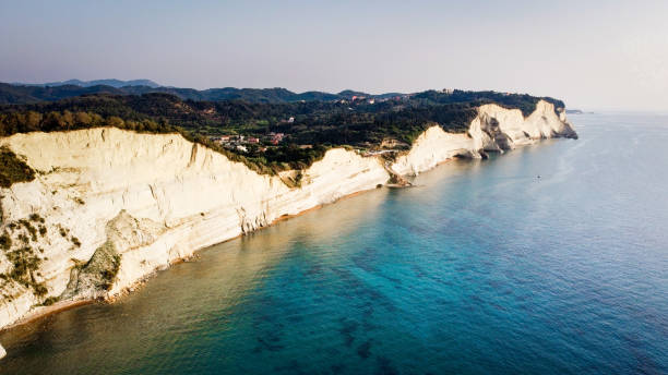 istock Drone at Cape Drastis Corfu Greece 1334543952