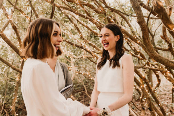 istock Same sex elopement wedding 1334549564