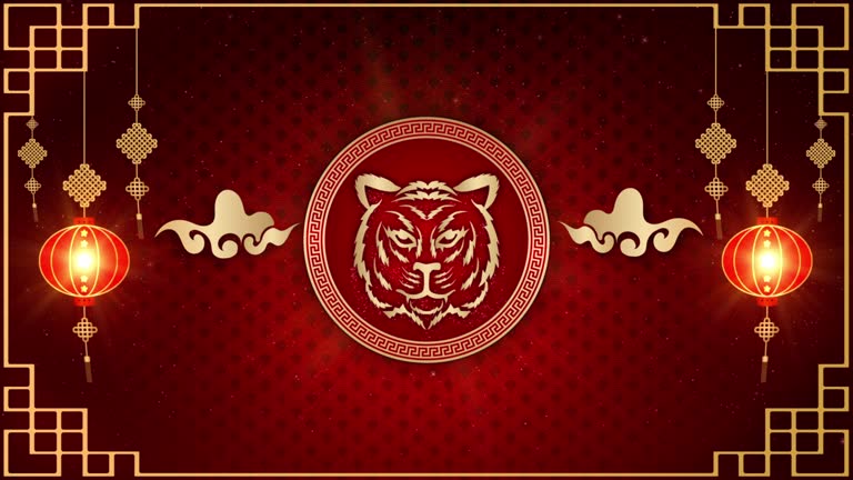 Chinese new year tiger