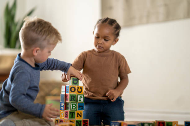 istock Two preschool boys at daycare 1334556396