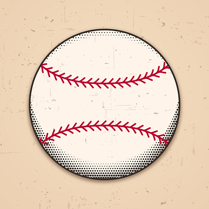 Baseball grunge symbol design.