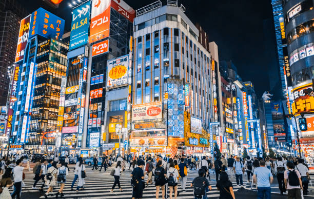 istock Kabukicho red-light district in Shinjuku at night 1334564473