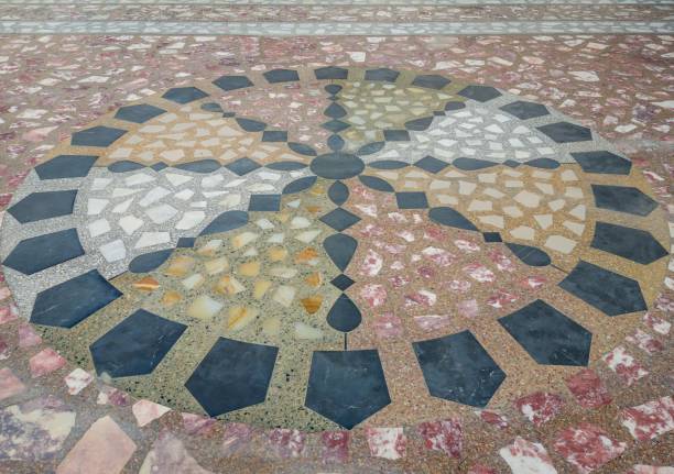 istock Beautiful stoned or tiled floor. 1334567207