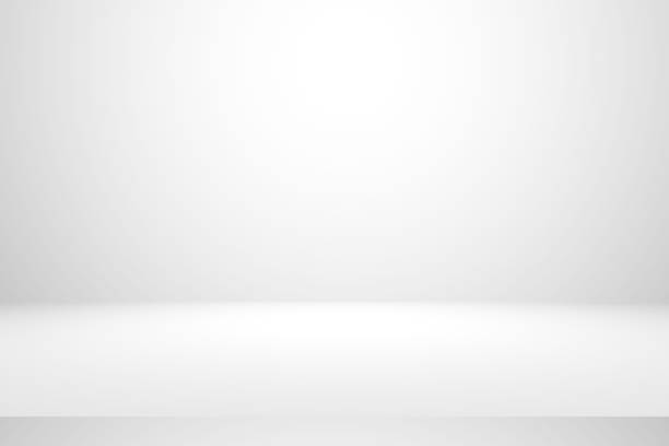 istock White gray gradient room background illustration. Abstract background 1334571530