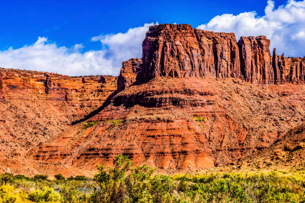 istock Red Rock Cliff Canyon Moab Utah 1334578156