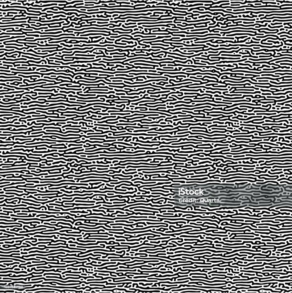 Multiscale Turing Pattern Cyclic Symmetric Multiscale Turing Pattern Monochrome Texture Stock ...