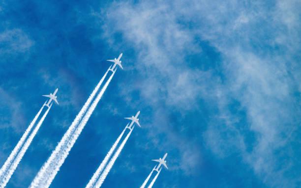 istock Airplanes in the sky 1334585791