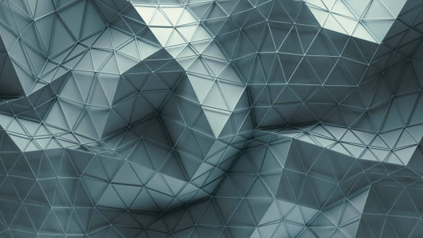 istock Abstract polygonal plexus connections 3D rendering illustration 1334588303