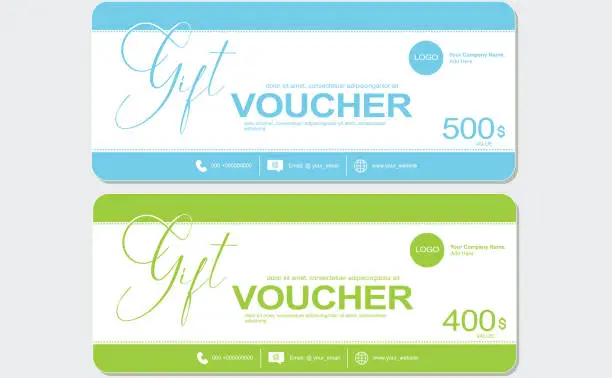 Vector illustration of Gift Vouchers Template. stock illustration
Gift Certificate or Card, Coupon, Template, Certificate, Currency