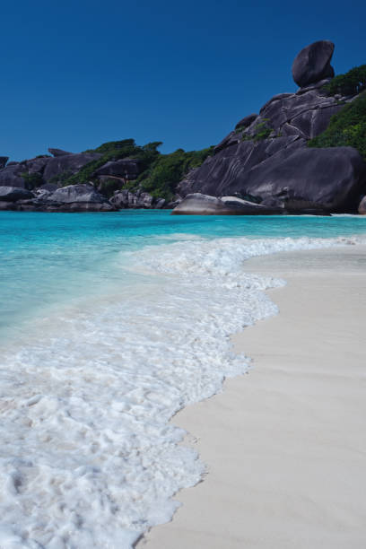 istock Crystal clear water at Similan Island Thailand 1334593202