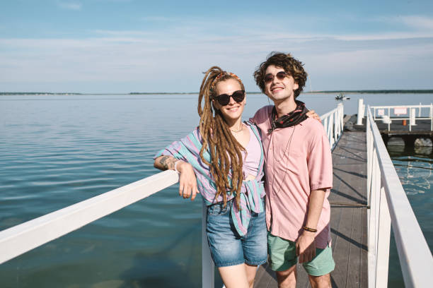 istock Cheerful Young Boyfriend and Girlfriend 1334606547