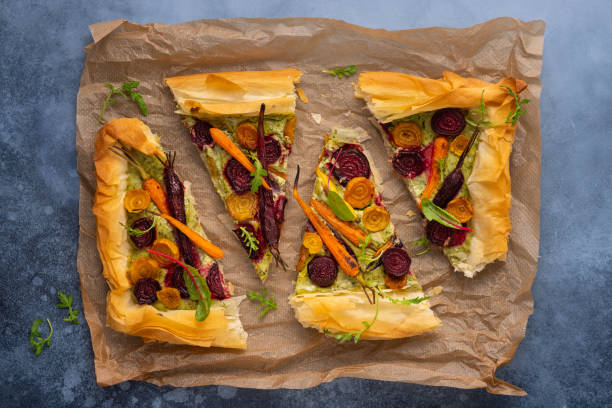 istock Carrot and Beet Tart 1334608482