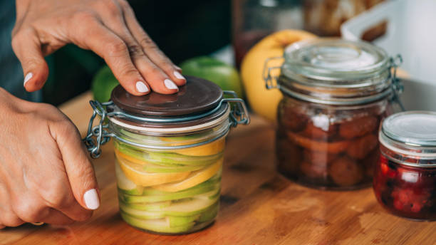 istock Jar with Fermented Fruits 1334611672