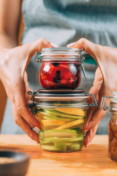 istock Jar with Fermented Fruits 1334611851